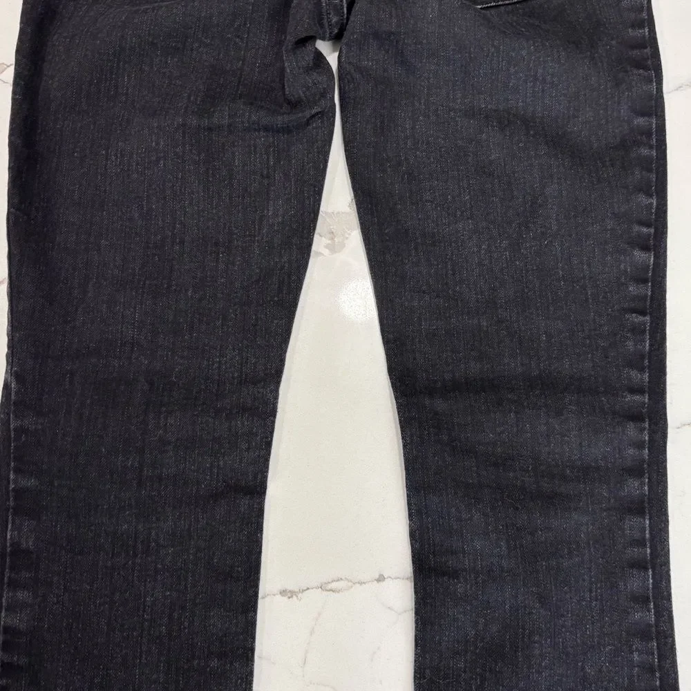 The Children’s Place Big Girls Black Dark Wash Super Skinny Denim Ankle Jeans 10